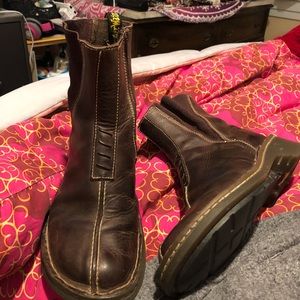 Dr. Martens Brown Ankle Boots